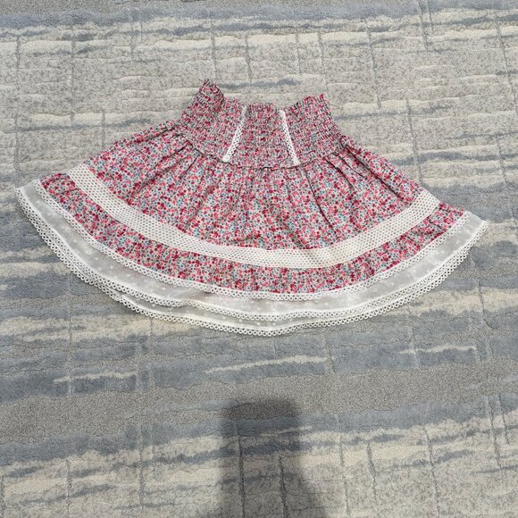 Katie J Tween Ditsy Floral Lara Skirt, Girls XL - Picture 1 of 3